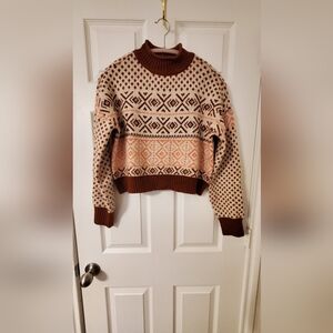 Geometric Knit Sweater